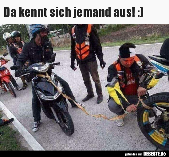 Da kennt sich jemand aus! :)