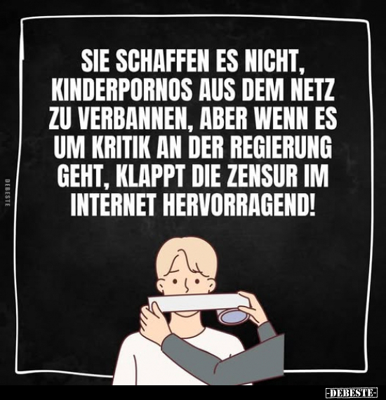 Schaffen, Wenn, Regierung, Internet, Im Internet