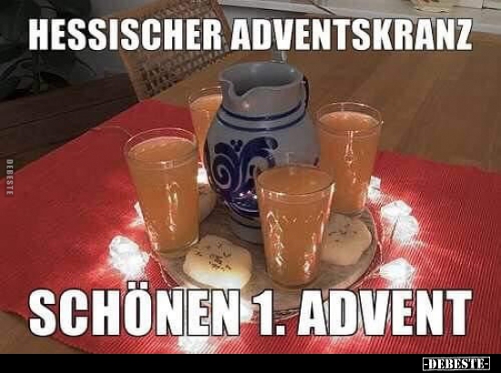 Hessischer Adventskranz.. - Lustige Bilder | DEBESTE.de