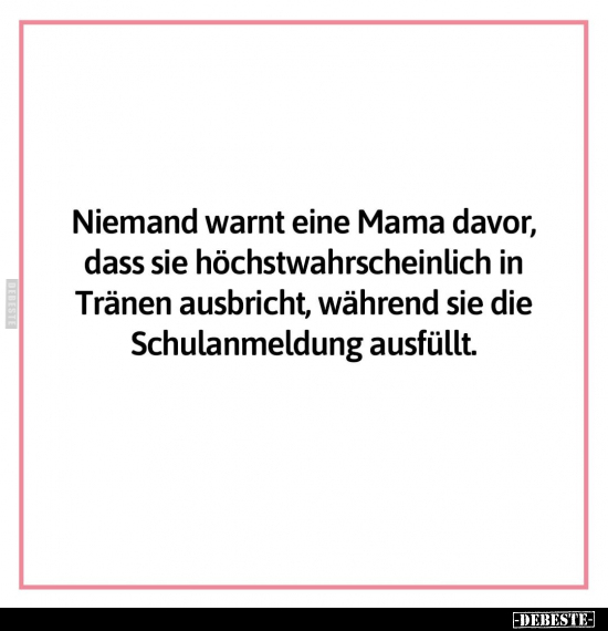Niemand warnt eine Mama davor.. - Lustige Bilder | DEBESTE.de