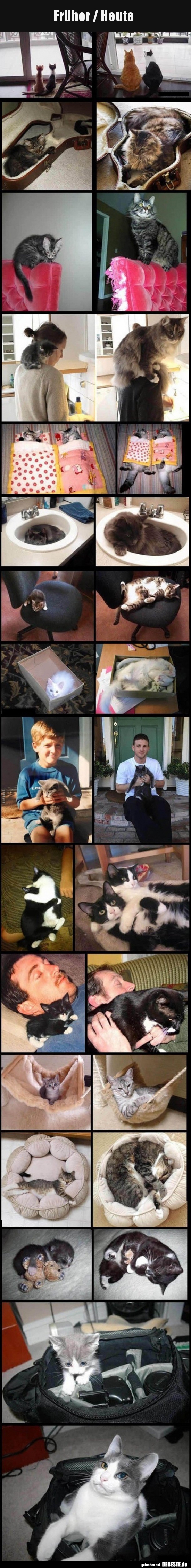 Früher / Heute..