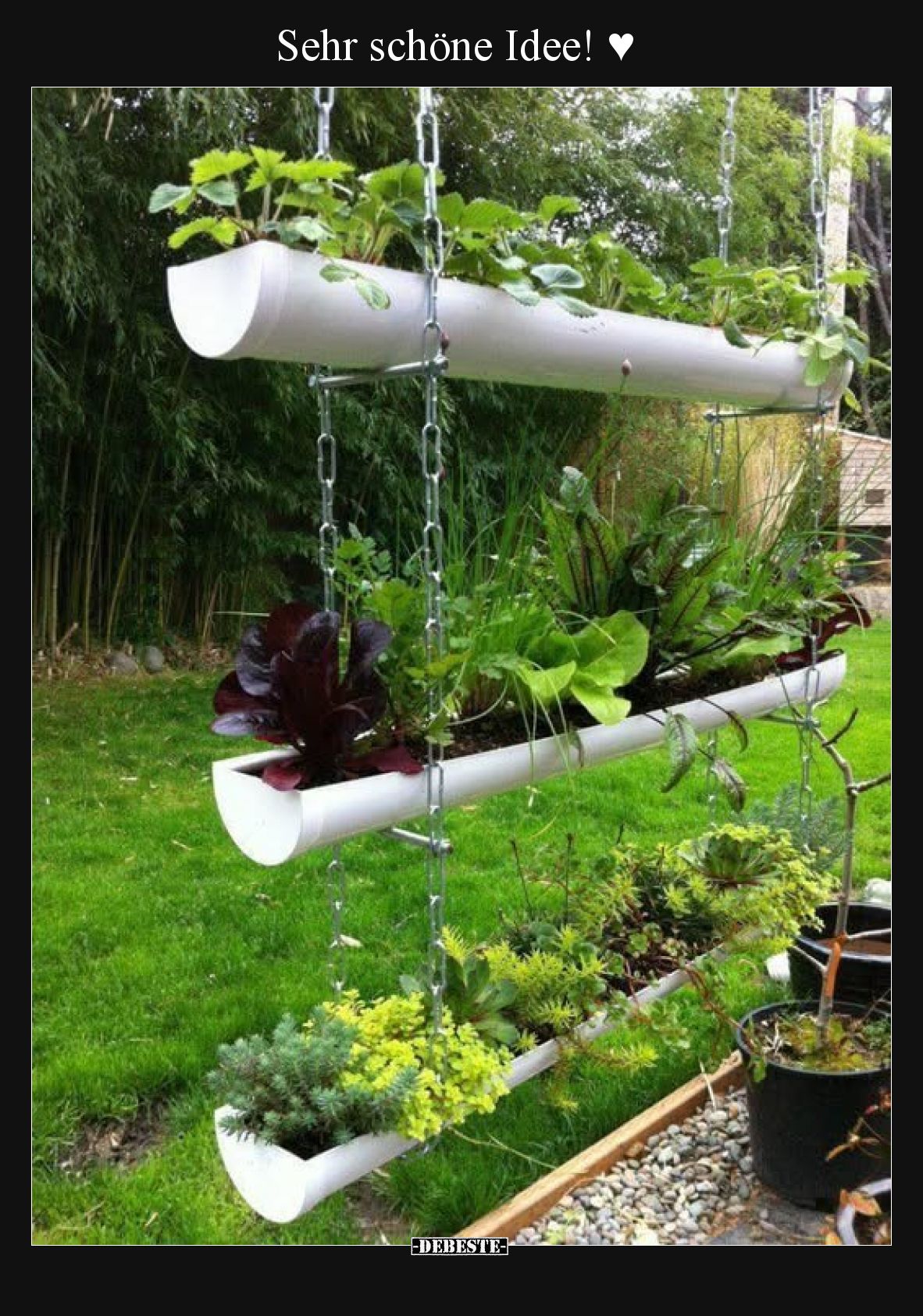 Sehr schöne Idee! ♥