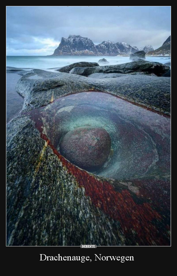 Drachenauge, Norwegen.. - Lustige Bilder | DEBESTE.de