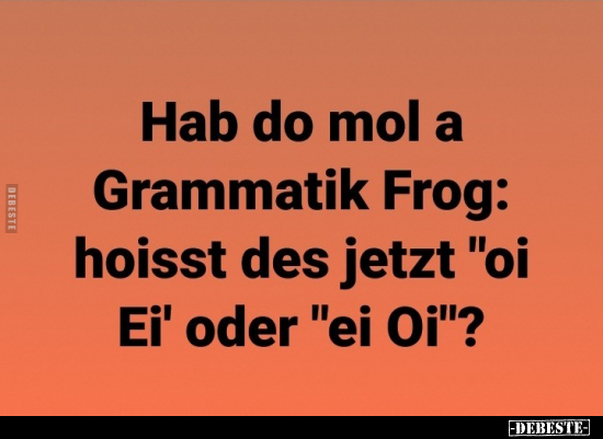 Hab do mol a Grammatik Frog.. - Lustige Bilder | DEBESTE.de