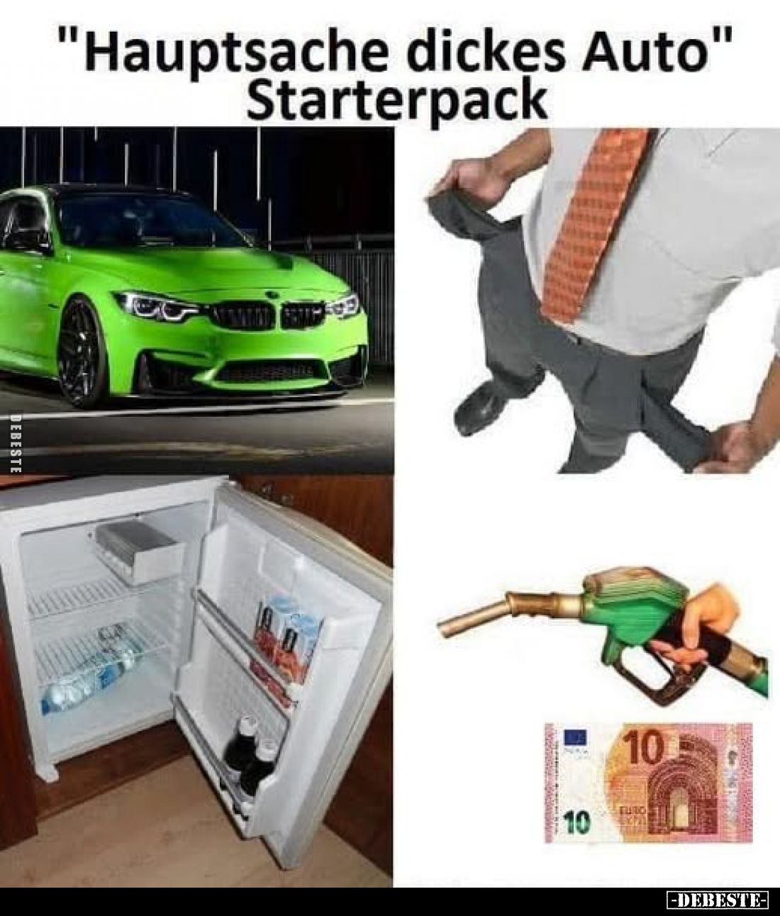 "Hauptsache dickes Auto" Starterpack