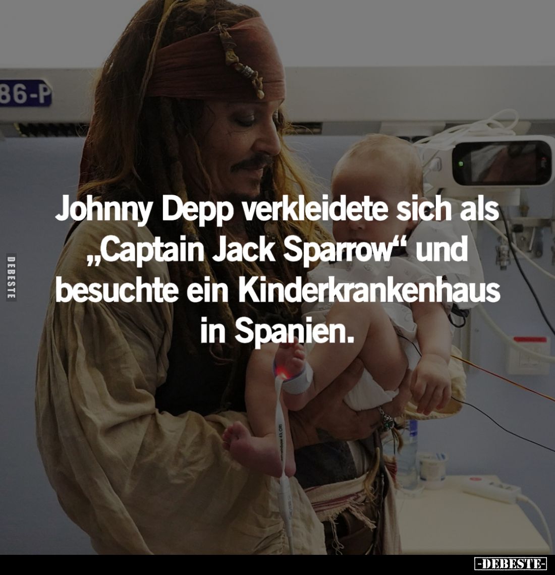 Johnny Depp verkleidete sich als "Captain Jack Sparrow" und.. - Lustige Bilder | DEBESTE.de