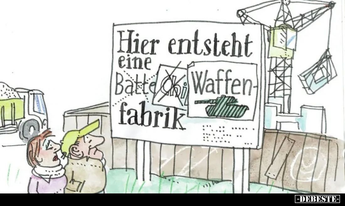 Hier entsteht eine Waffenfabrik