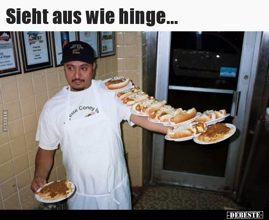 Sieht aus wie hinge...