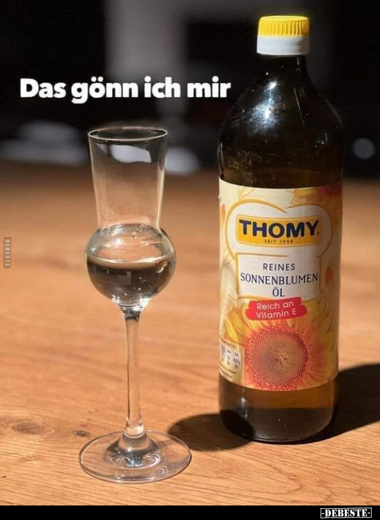 Das gönn ich mir.