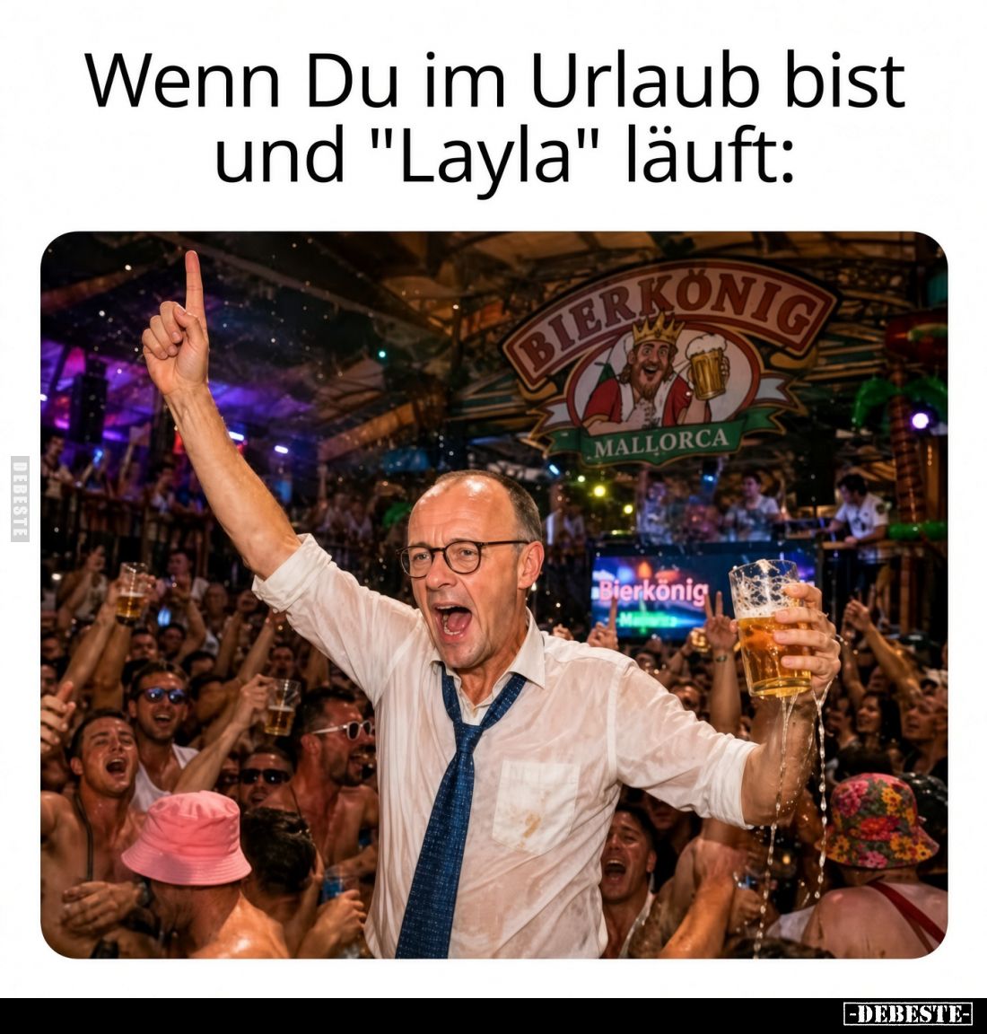 Wenn Du im Urlaub bist und "Layla" läuft: