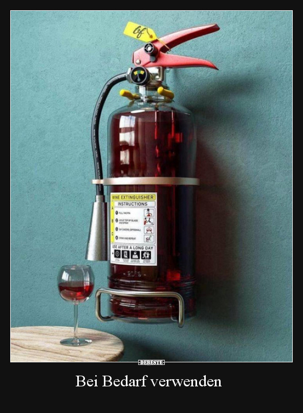 Bei Bedarf verwenden..