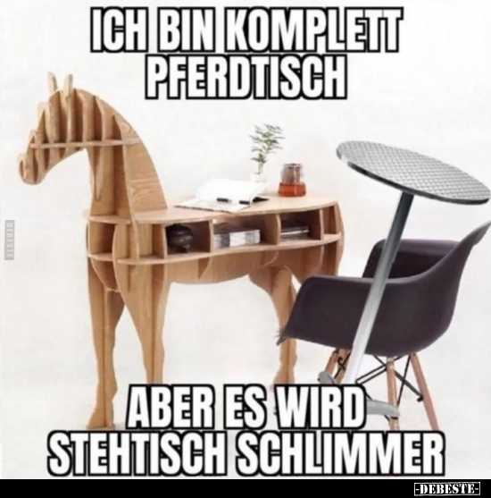 Ich bin komplett pferdtisch..  - Lustige Bilder | DEBESTE.de