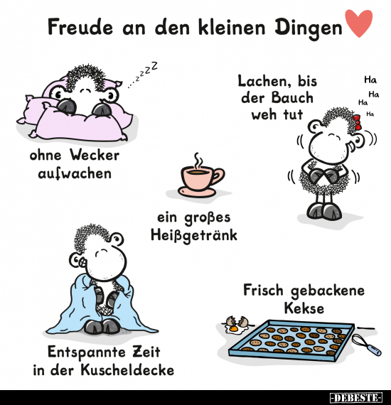 Freude, Lachen, Ohne, Wecker, Aufwachen, Kekse, Zeit, Kuscheldecke