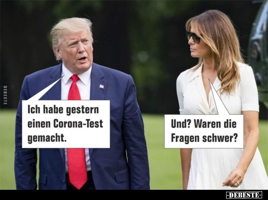 Ich habe gestern einen Corona-Test gemacht... - Lustige Bilder | DEBESTE.de