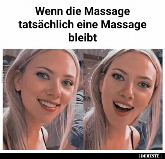 Wenn die Massage tatsächlich eine Massage bleibt.. - Lustige Bilder | DEBESTE.de