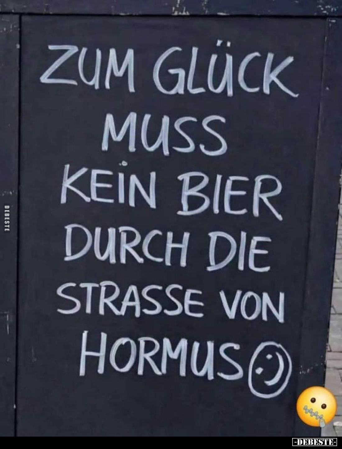 Zum Glück muss kein Bier durch die Straße von Hormus... - Lustige Bilder | DEBESTE.de