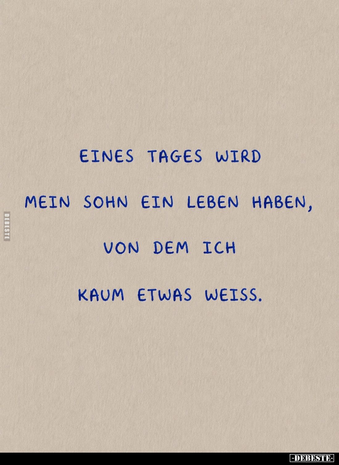 Eines Tages wird mein Sohn... - Lustige Bilder | DEBESTE.de