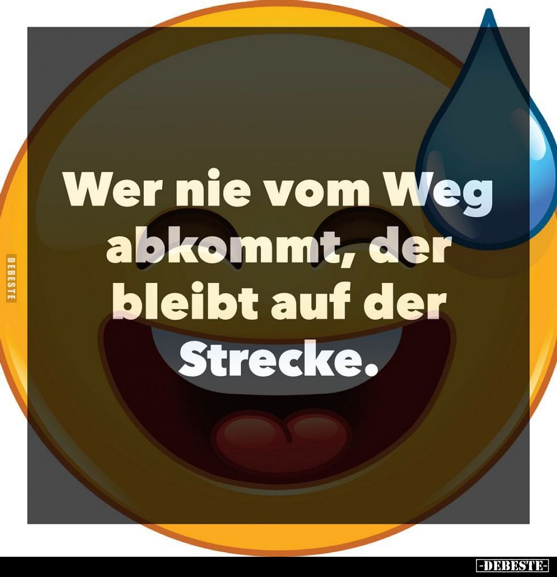 Wer nie vom Weg abkommt, der bleibt auf der Strecke.