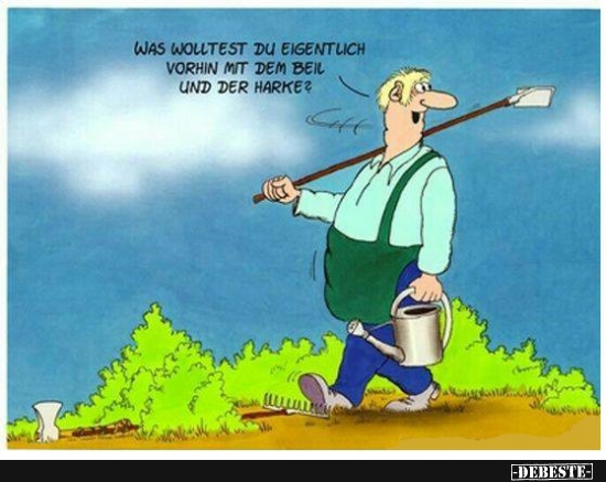 Was wolltest du eigentlich....?