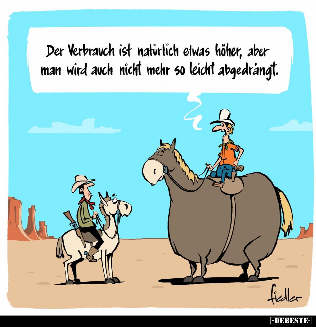 Der Verbrauch ist natürlich etwas höher, aber man wird auch nicht mehr so leicht abgedrängt.