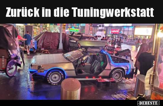 Zurück in die Tuningwerkstatt..