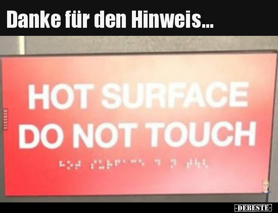 Danke für den Hinweis...