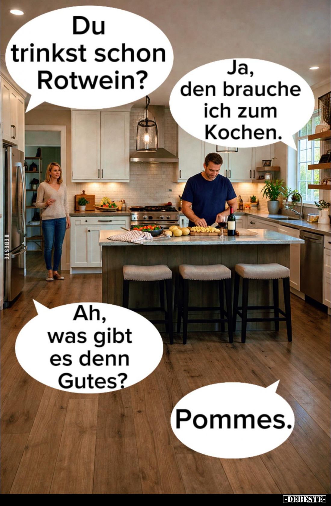 Du trinkst schon Rotwein?... - Lustige Bilder | DEBESTE.de