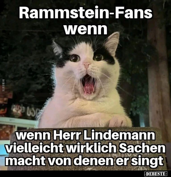 Rammstein-Fans wenn.. - Lustige Bilder | DEBESTE.de