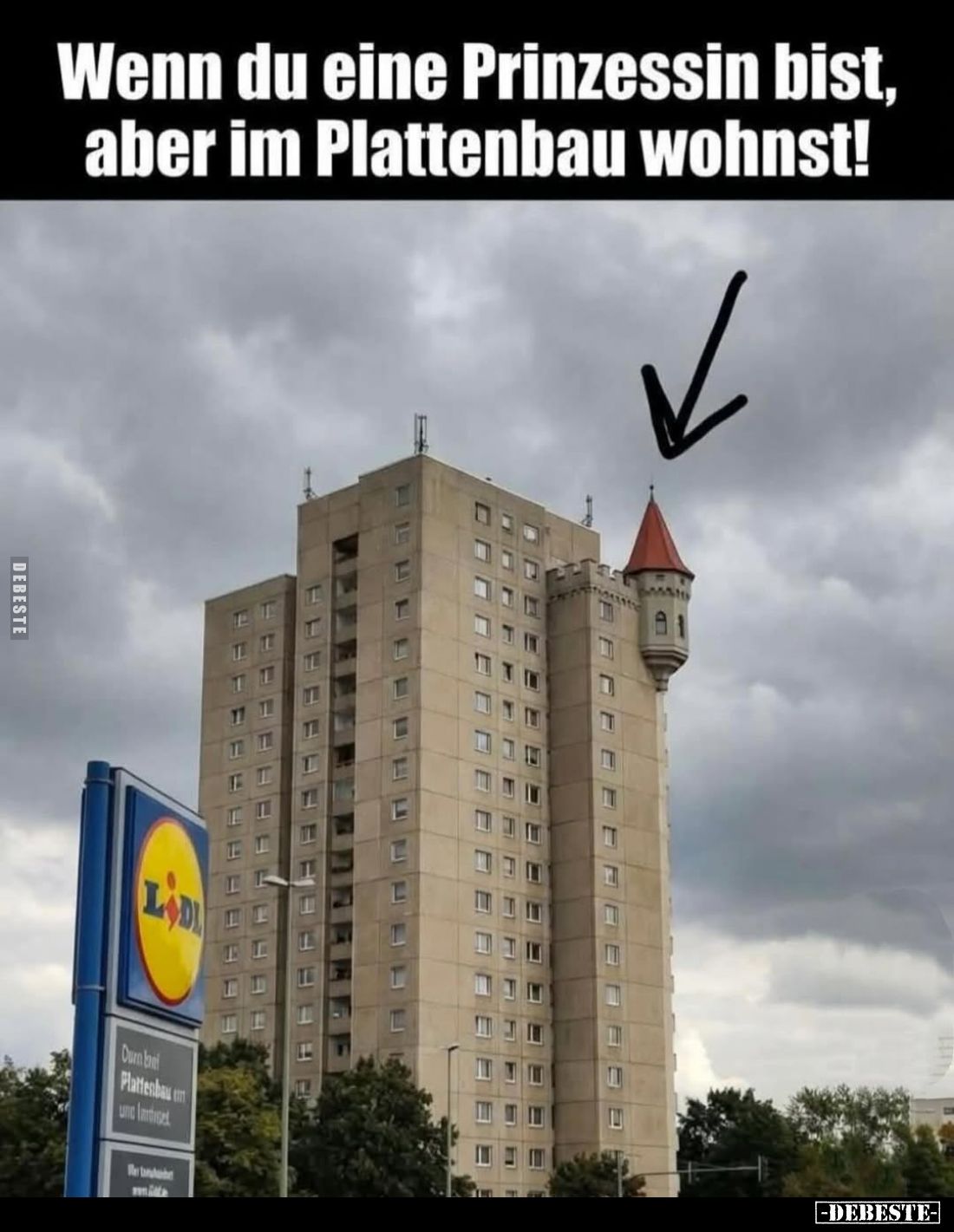 Wenn du eine Prinzessin bist, aber im Plattenbau wohnst!