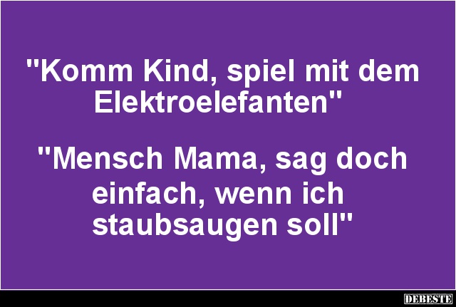 Komm Kind, spiel mit dem Elektroelefanten.. - Lustige Bilder | DEBESTE.de