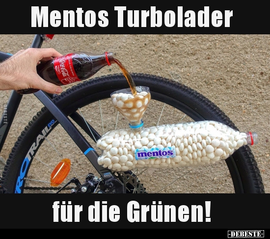 Mentos Turbolader.. - Lustige Bilder | DEBESTE.de