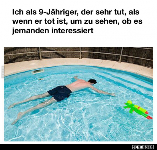 Ich als 9-Jähriger.. - Lustige Bilder | DEBESTE.de