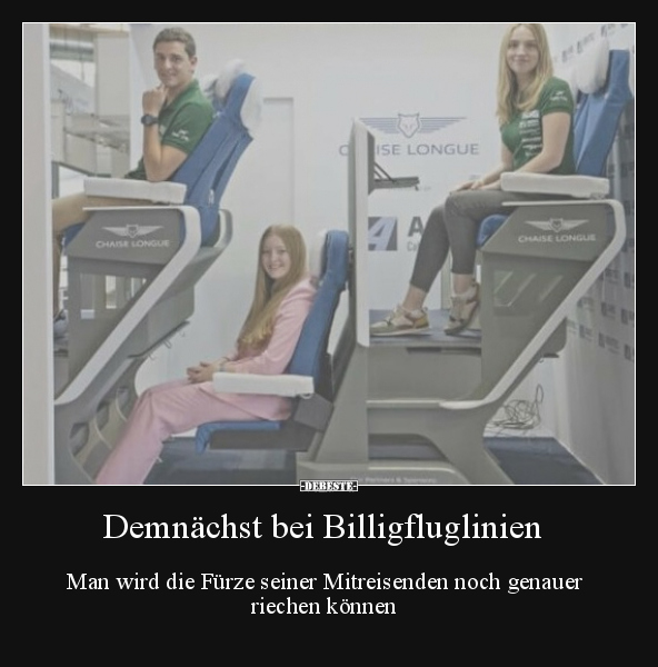 Demnächst bei Billigfluglinien.. - Lustige Bilder | DEBESTE.de