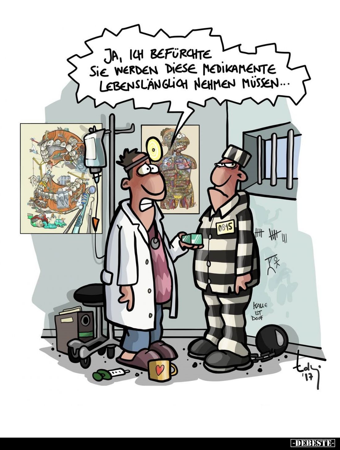 Ja, ich befürchte sie werden diese Medikamente lebenslänglich nehmen müssen...