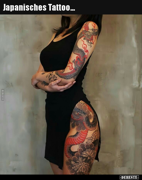 Japanisches Tattoo... - Lustige Bilder | DEBESTE.de