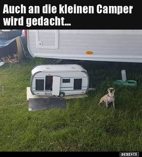 Auch an die kleinen Camper wird gedacht... - Lustige Bilder | DEBESTE.de