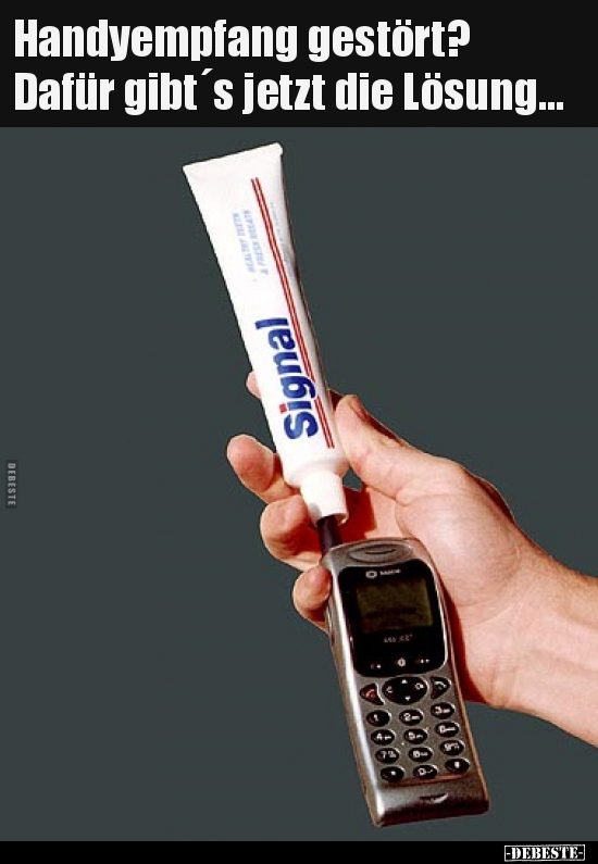 Handyempfang gestört? Dafür gibt´s jetzt die Lösung...