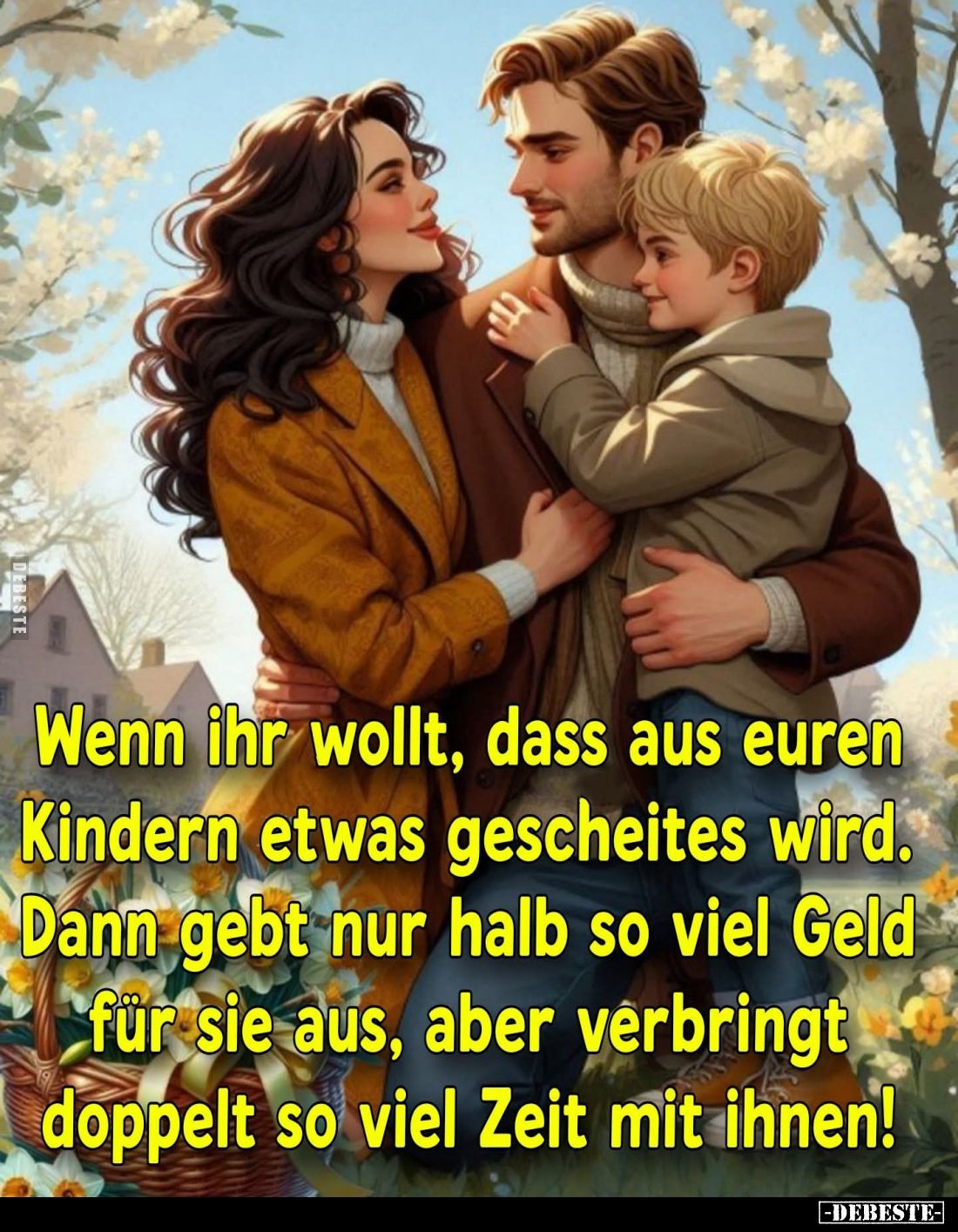 Wenn ihr wollt, dass aus euren Kindern... - Lustige Bilder | DEBESTE.de