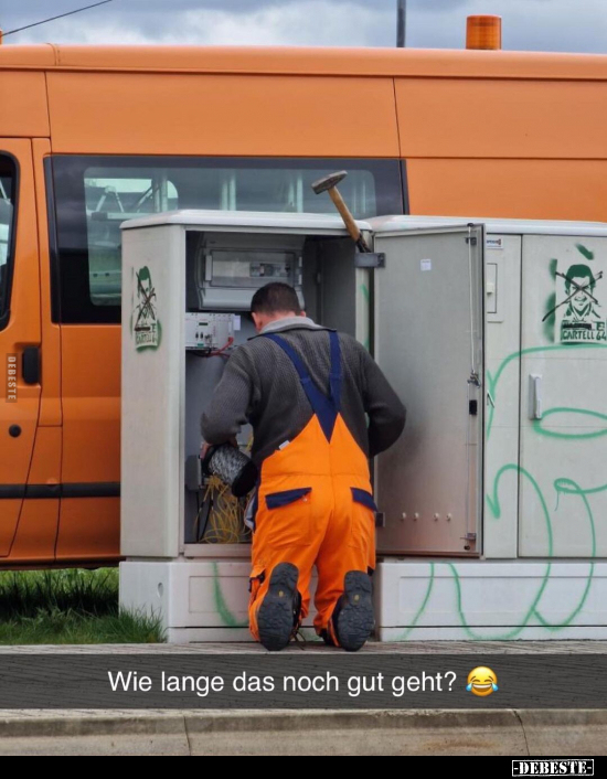 Wie lange das noch gut geht?.. - Lustige Bilder | DEBESTE.de