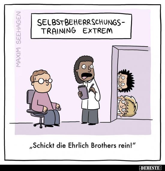 Selbstbeherrschungstraining.. - Lustige Bilder | DEBESTE.de