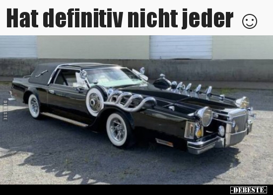 Hat definitiv nicht jeder.