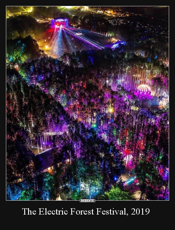 The Electric Forest Festival, 2019.. - Lustige Bilder | DEBESTE.de