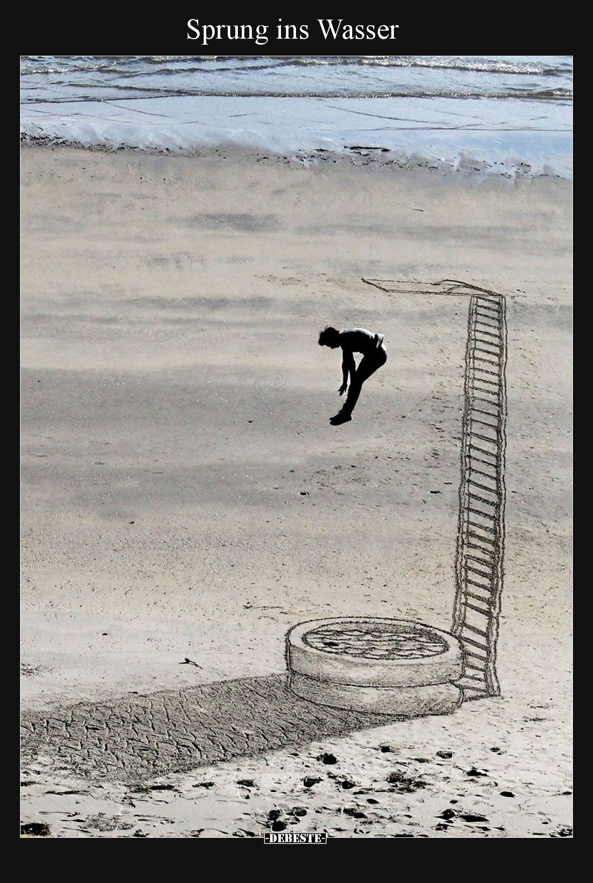 Sprung ins Wasser