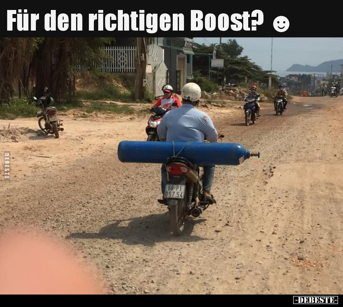 Für den richtigen Boost?