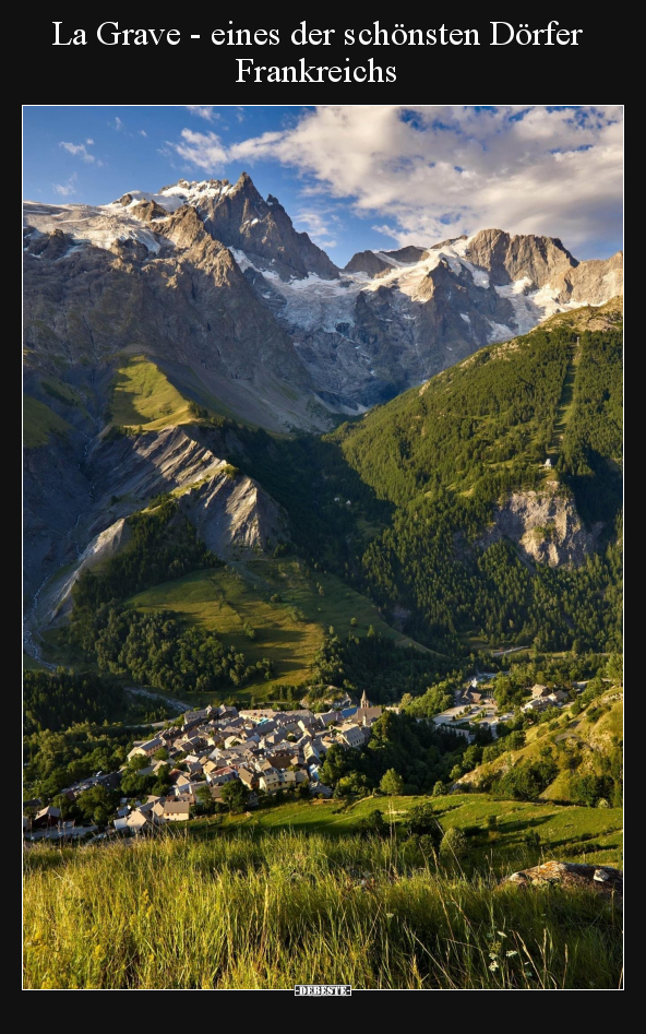 La Grave - eines der schönsten Dörfer Frankreichs.. - Lustige Bilder | DEBESTE.de