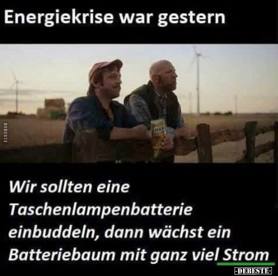 Energiekrise war gestern... - Lustige Bilder | DEBESTE.de