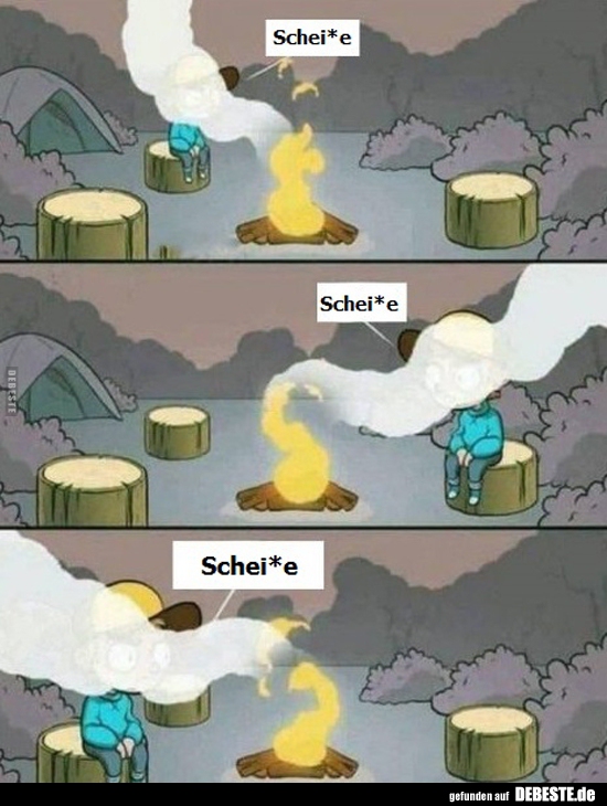 Schei*e..