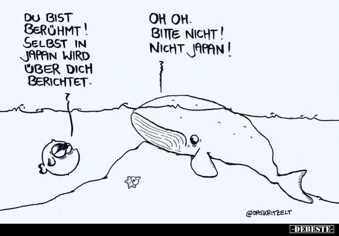 Du bist berühmt! Selbst in Japan wird über dich.. - Lustige Bilder | DEBESTE.de