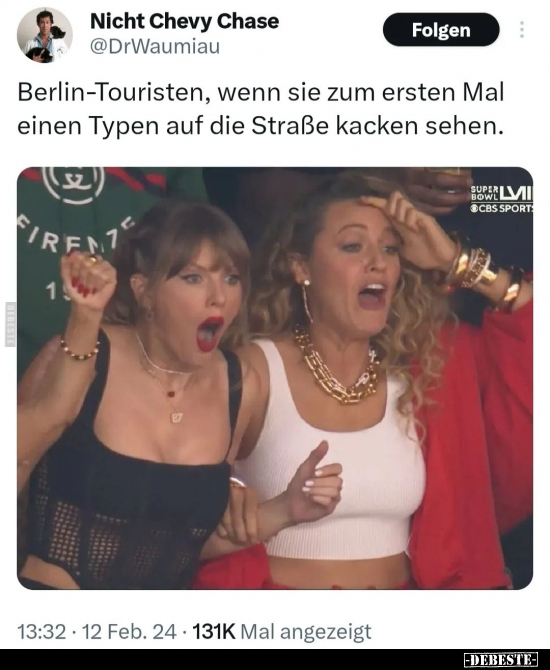Berlin-Touristen, wenn sie zum ersten Mal einen Typen auf.. - Lustige Bilder | DEBESTE.de