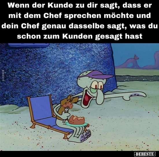 Wenn der Kunde zu dir sagt.. - Lustige Bilder | DEBESTE.de